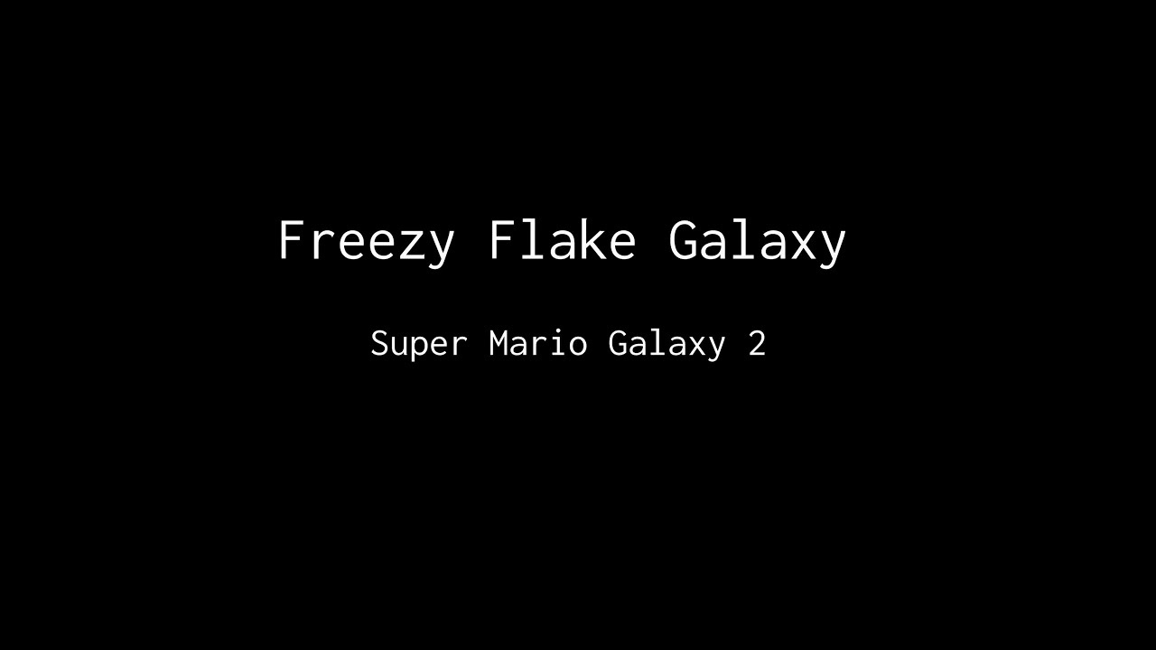 Freezy Flake Galaxy (Super Mario Galaxy 2) - Big Band Arrangement