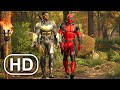 Deadpool Meets The Avengers Scene 4K ULTRA HD - Marvel&#39;s Midnight Suns