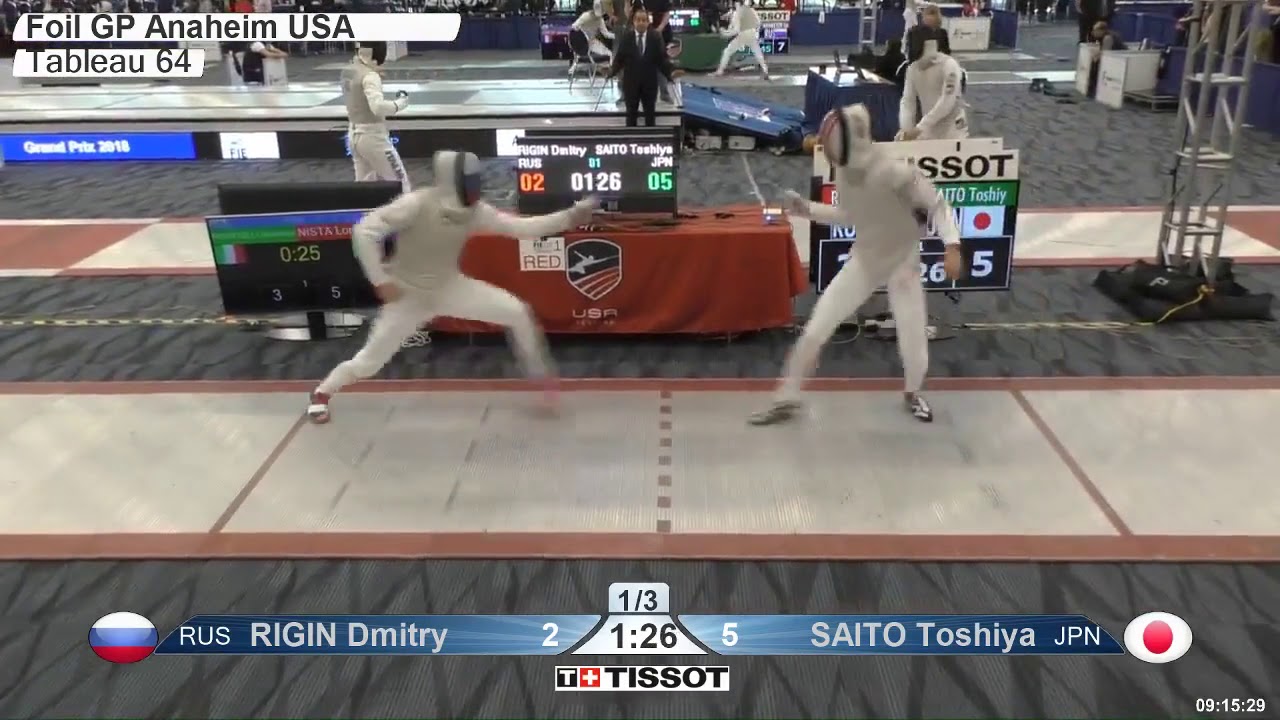 Every Touch From The Anaheim 2018 Men's And Women's Foil Grand Prix