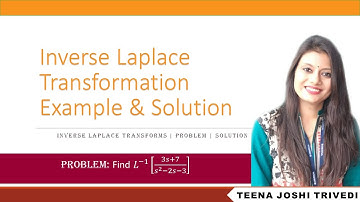 Inverse Laplace Transformation | Example | Standard Formula | First shifting theorem