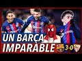 💥¡PARTIDAZO del BARÇA que GOLEA 3-0 al SEVILLA y... A 8 DEL MADRID!!