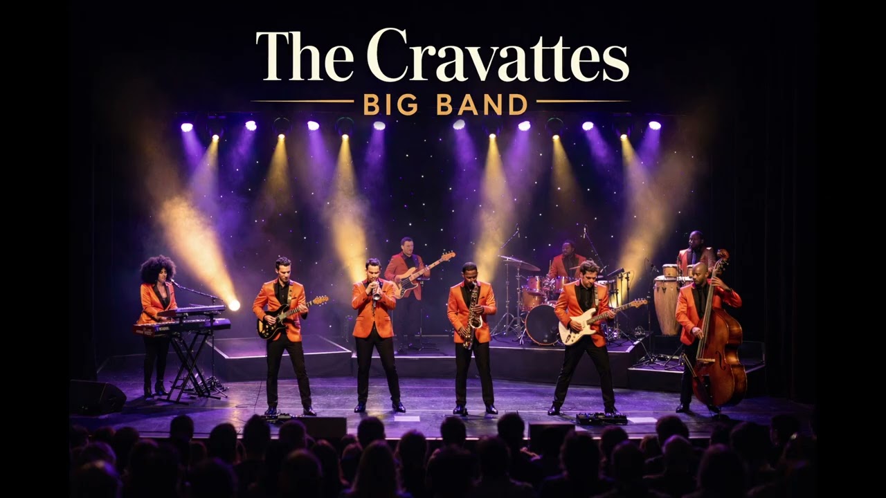 The Cravattes — Big Band Concert Vol. 1 | Funk Brass + Guitar Grooves - Free Digital Concert _Demo