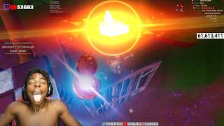 iShowSpeed RECREATES The “iShowMeat” Incident With The Chica Fortnite Skin 😭💀 screenshot 1