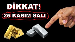 Altın Yatırımcısı Salı Gününe Dikkat Altın Ve Gümüş Almak İçin Fırsat Gelir Mi?