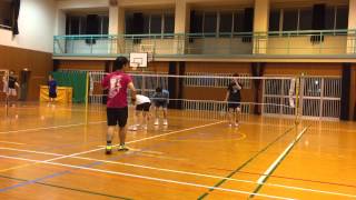 2015.8.3 たまーず代表 ﾊﾞﾄﾞﾐﾝﾄﾝ練習