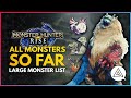 Monster Hunter Rise | All Confirmed Monsters So Far - Large Monster List