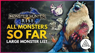 Monster Hunter Rise | All Confirmed Monsters So Far - Large Monster List