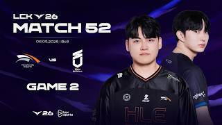 [06.05.2026] HLE vs DNS | Game 2 | Bình Luận Tiếng Việt | LCK 2026