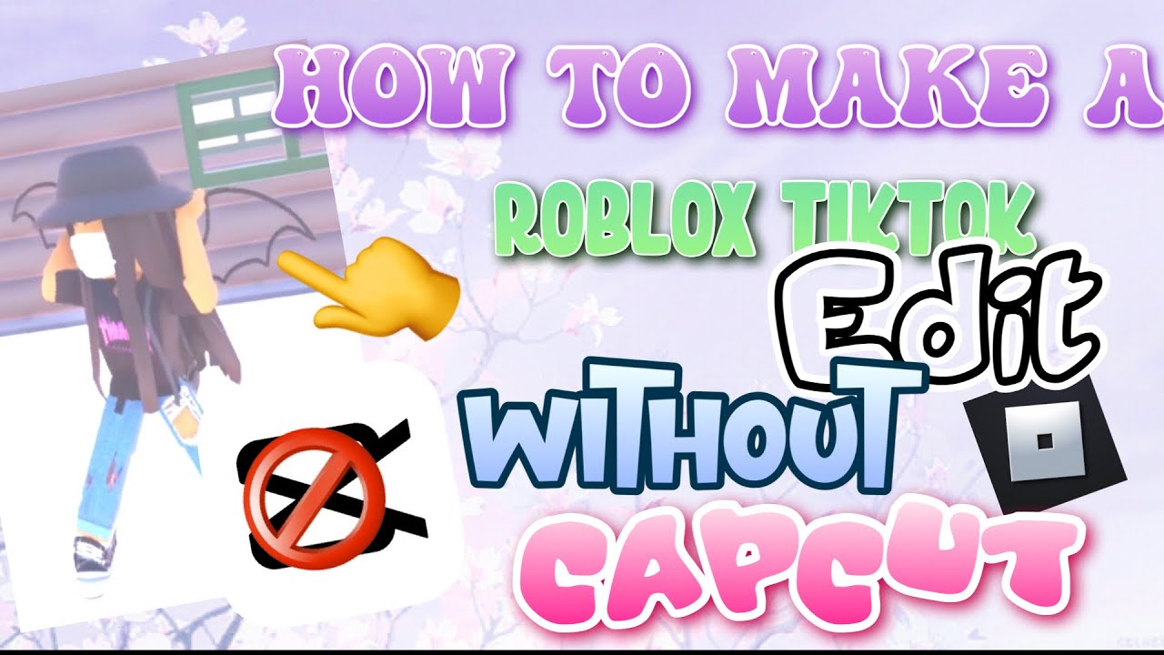 CapCut_como entrar em contas no roblox