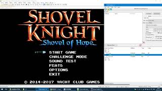 Shovel Knight debug console command