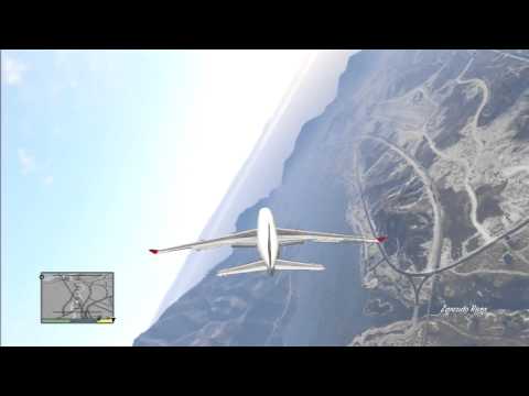 Attempting To Land A Boeing 747 On Mount Chilliad In Gta 5
