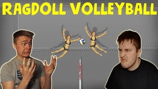 Ragdoll Volleyball With My Brother - Gambling My Channel Away!