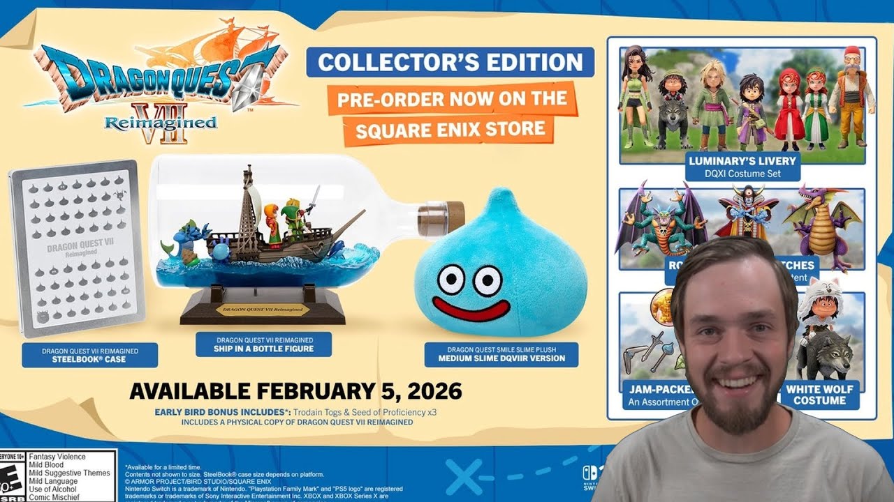 Dragon Quest 7 Reimagined Collector's Edition Announced! - YouTube