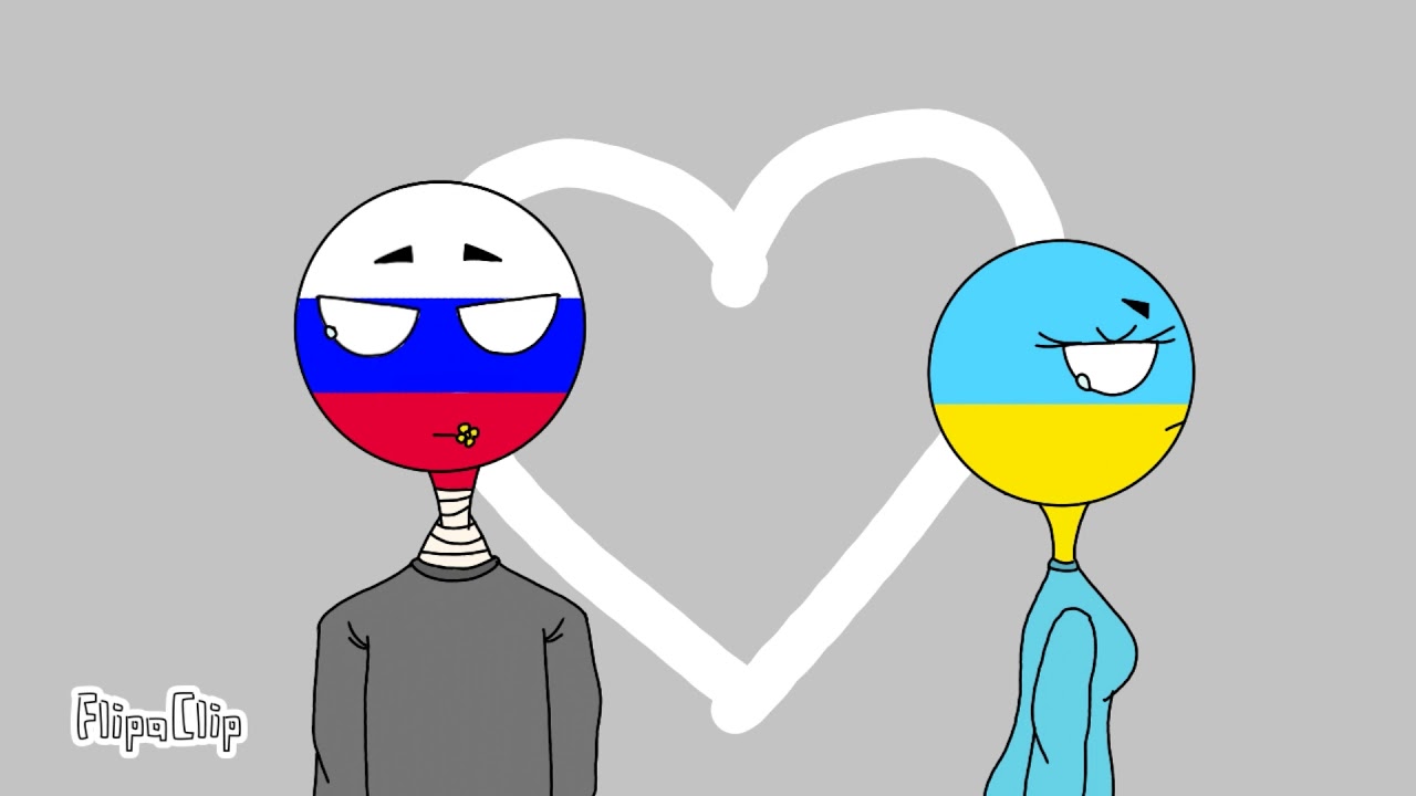 Как нарисовать россию и украину