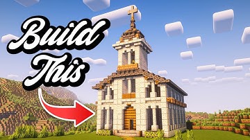 How to Build a Church | Minecraft Tutorial (EASY)