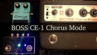 BOSS CE-1を年代別にレビュー！製造年の判別方法も紹介 | 魔法の