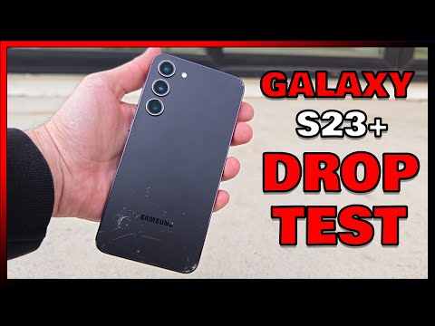 Samsung Galaxy S23 Plus Drop Test. Flat Screen VS Curved.