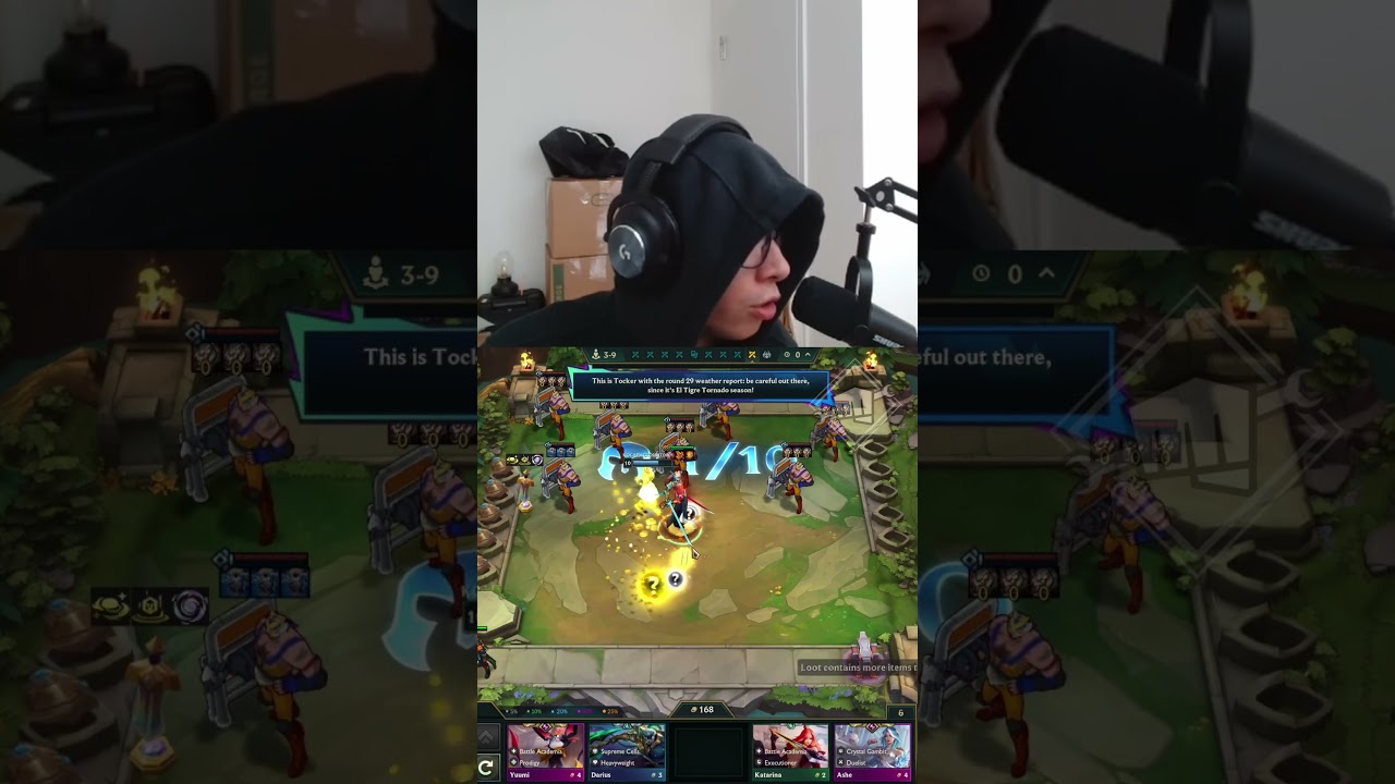 NEW 3-Star Yone is INSANE!!! #TFT #gamingshorts #shorts - YouTube