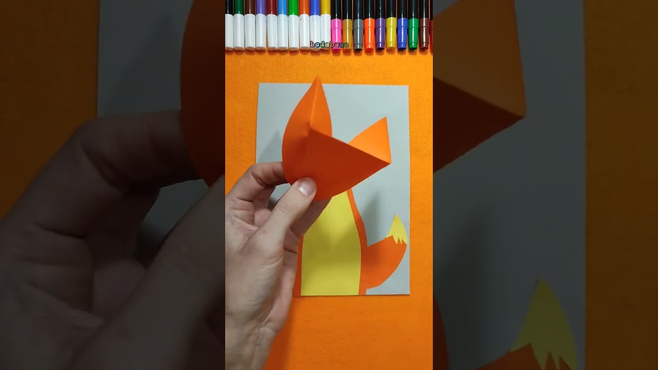 Paper Fox - how to make 🦊 