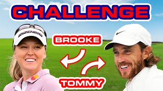 Tommy Fleetwood And Brooke Henderson Irons Challenge | TaylorMade Golf Net Worth