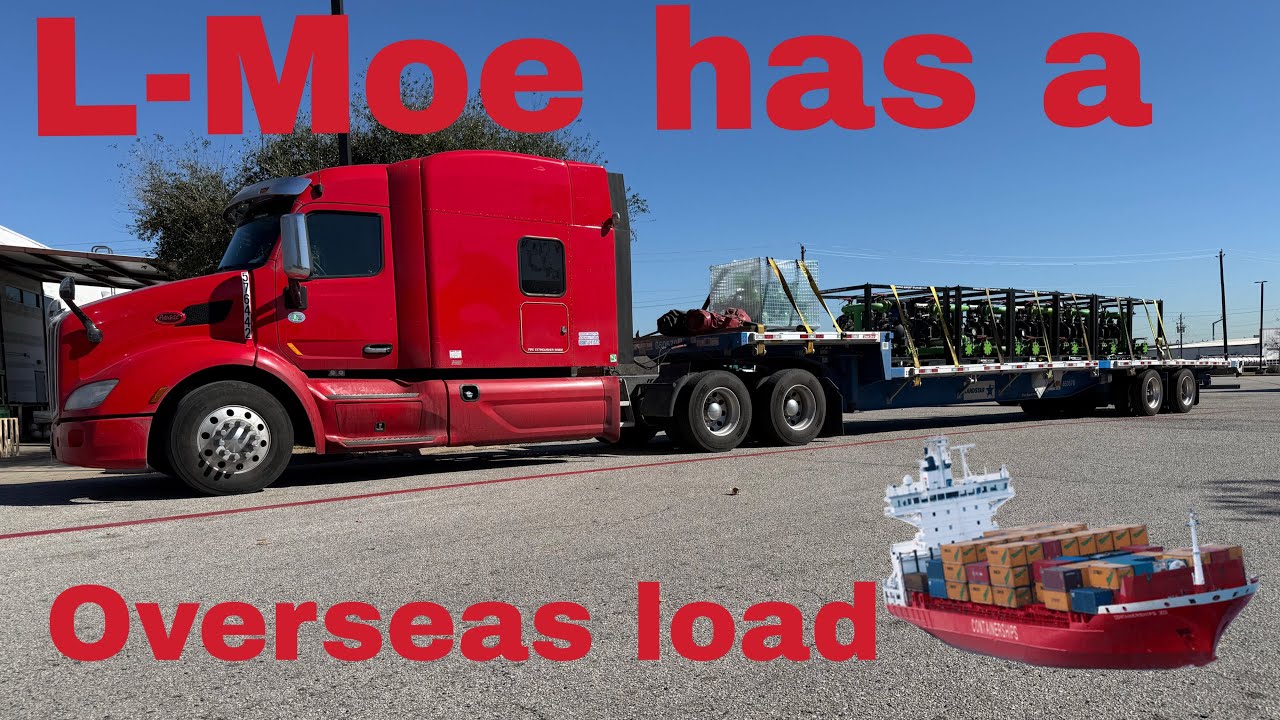 From TX to overseas L-Moe will get it there plus first wash of the yr/Landstar step-deck