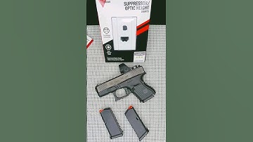 Glock 26 Gen 5 MOS with (SRO)..! #glockperfection #GLOCKTOBER #trijicon #viral #edc #firearms