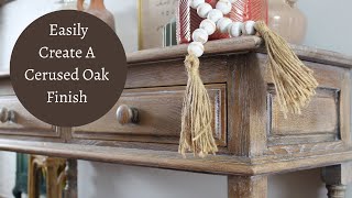Transforming Furniture: Unlocking the Beauty of Cerused Oak by Bella Renovare by Crys’Dawna 6,757 views 10 months ago 4 minutes, 57 seconds