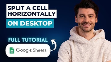 How to Split a Cell Horizontally in Google Sheets on Desktop [2025 Guide]
