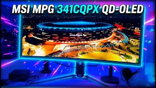 MSI MPG 341CQPX QD-OLED #review de un monitor gaming bestial | GameIt ES