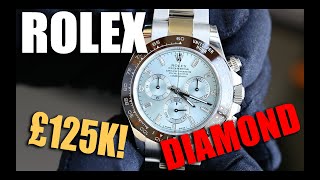 Rolex Daytona Platinum - 116506 Diamond - THE KING??