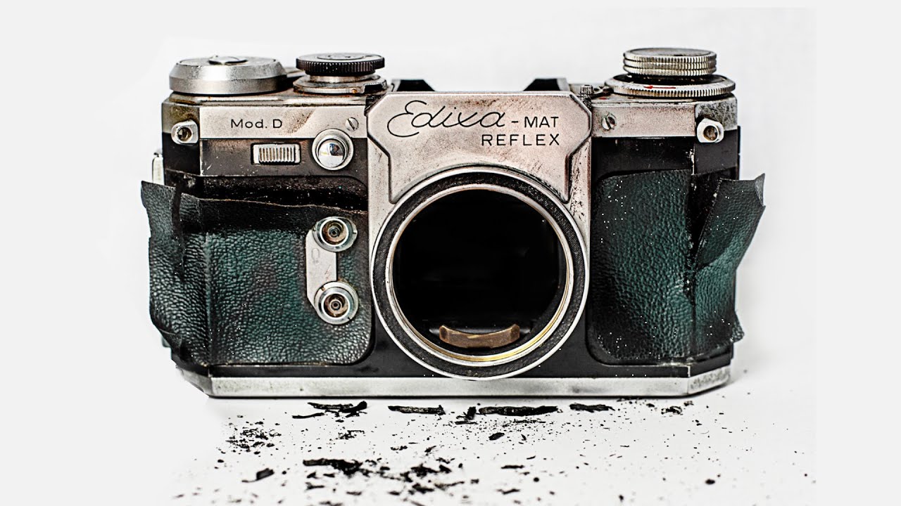 Fully Restoring a Dilapidated 1960s Edixa Camera Found at a