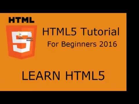 HTML5 Tutorial For Begineers 2016 Part 6 HTML Links - YouTube