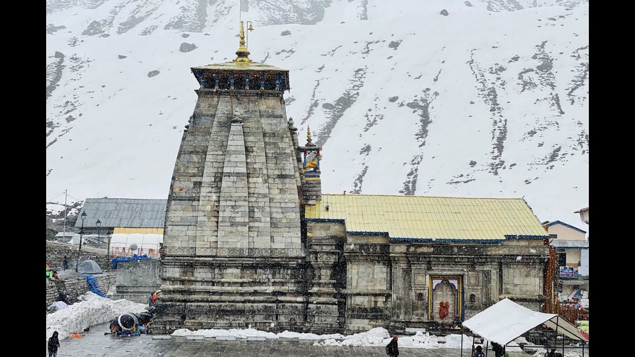 🛕 Kedarnath - Day 1  🌏 ( Swarg Se Hawa  🌨❄️ ) #sangam  #ganga #dharidevimandir #mahadev #chardham 🏔