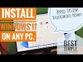 How to Install Windows 11 on Unsupported PC