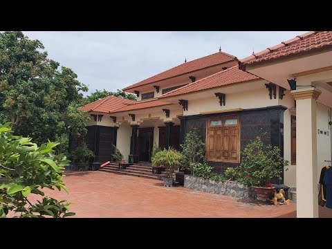 Video Biệt thự nhà vườn hình chữ U năm gian khuôn viên... - youtube