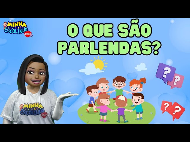 O que são Parlendas G2 - Educação Infantil - Videos Educativos - Atividades para Crianças