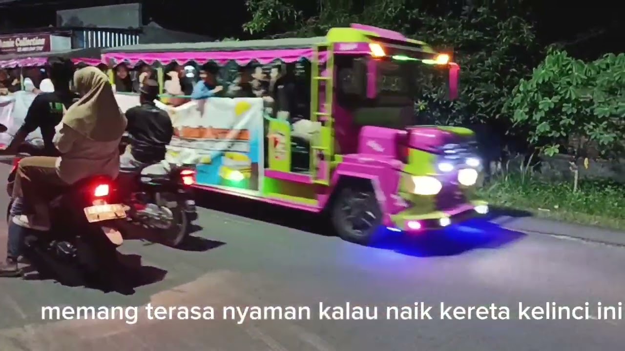 Semarak Takbir Keliling Idul Adha 1445 H di Jalan Raya Buluh