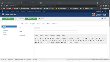 Membuat CRUD WEB menggunakan JOOMLA!!