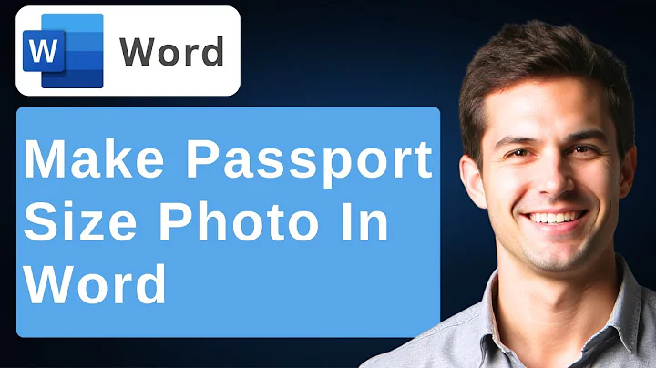 How To Make Passport Size Photo In Microsoft Word 2025 Passport Size Photo [2025 Guide]