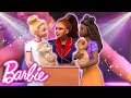 ¡LA SÚPER RUEDA DE PRENSA DE BARBIE! 🎥 Barbie y Barbie en plató | Clip