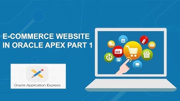 How to create E Commerce Website In Oracle Apex Part 1