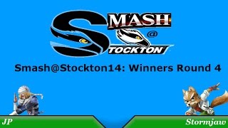 Smash@Stockton14 Winners Round 4: JP (Sheik) Vs. Stormjaw (Fox)