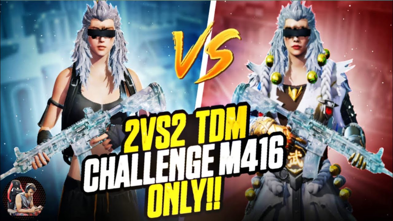 ⚡ INTENSE 2 VS 2 TDM BATTLE | 2 VS 2 TDM CHALLENGE ! M416 ONLY | TDM ...