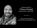June 9, 2023 | Celebrating the Life of Viktor Paskal