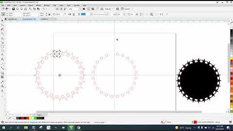 Corel Draw Tips & Tricks Rotate a Star and Weld Part 2 Delete
