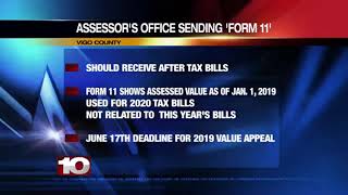 Vigo County residents will soon be receiving property tax bills