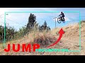 Learning how to jump on a mountain bike  progression