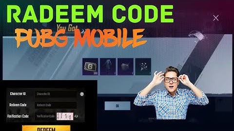 NEW REDEEM CODE PUBG  WORKING AND PROOF. TODAY 2023.
