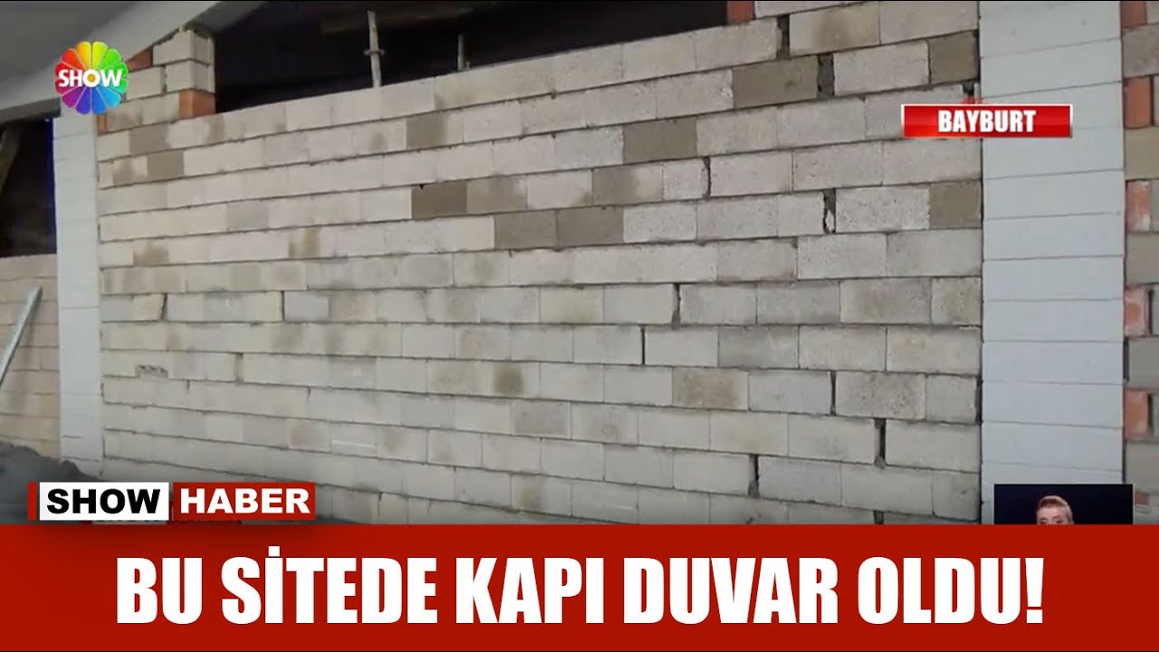 Bu sitede kapı duvar oldu!