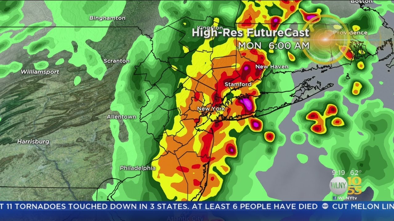 New York Weather WLNY 9 p.m. Forecast YouTube